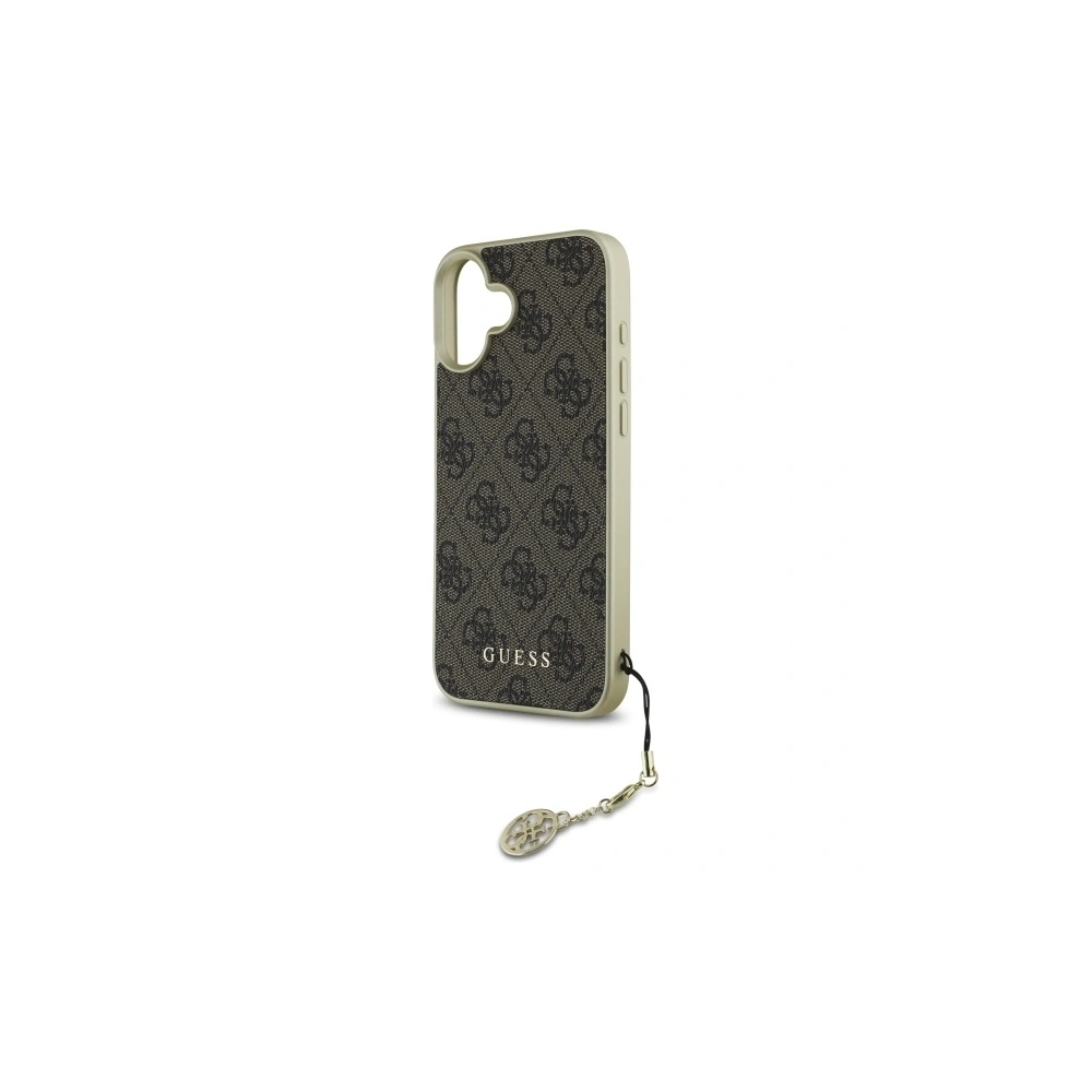 Hurtownia GSM - Etui Guess GUHCP16MGF4GBR Apple iPhone 16 Plus hardcase 4G Charms Collection brązowy/brown - GUE4068 - {ean13} - Hurt