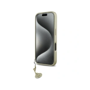 Wholesale Guess GUHCP16MGF4GGR Apple iPhone 16 Plus hardcase 4G Charms Collection black - GUE4069 - {ean13} - Hurt