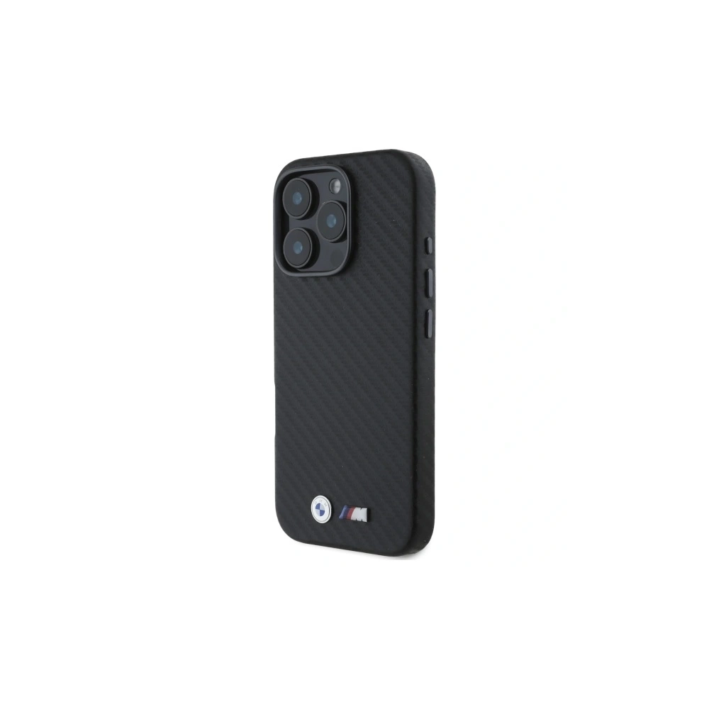 Hurtownia GSM - Etui BMW BMHCP16X23PUFWC Apple iPhone 16 Pro Max hardcase Carbon Wrapped Metal černý/black - BMW690 - {ean13} - Hurt