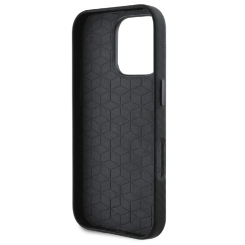 Etui BMW BMHCP16X23PUFWC Apple iPhone 16 Pro Max hardcase Carbon Wrapped Metal czarny/black