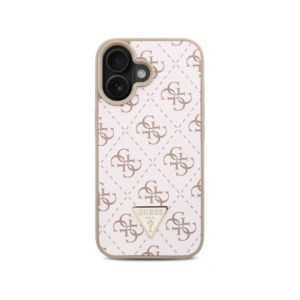 Wholesale Guess GUHCP16MPG4GPH Apple iPhone 16 Plus hardcase New 4G Triangle white - GUE4070 - {ean13} - Hurt