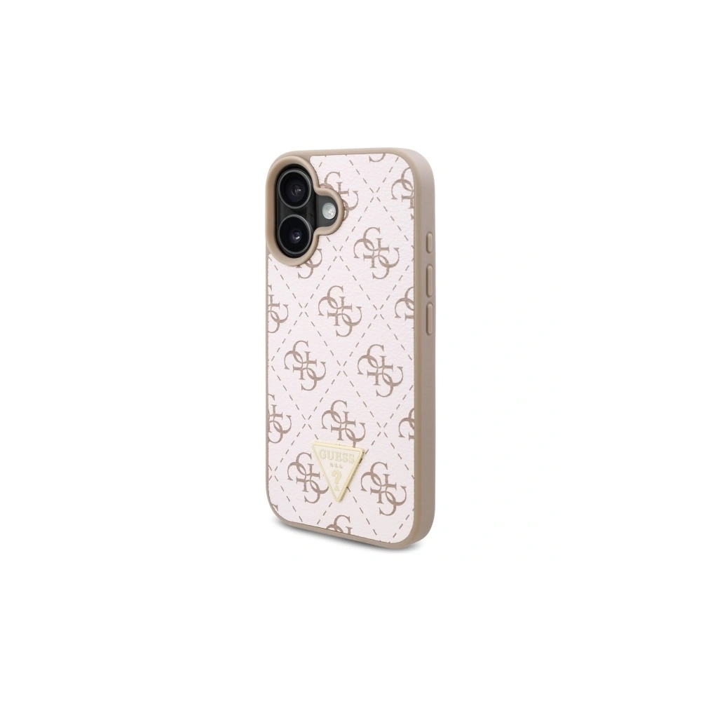 Wholesale Guess GUHCP16MPG4GPH Apple iPhone 16 Plus hardcase New 4G Triangle white - GUE4070 - {ean13} - Hurt