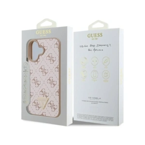 Wholesale Guess GUHCP16MPG4GPH Apple iPhone 16 Plus hardcase New 4G Triangle white - GUE4070 - {ean13} - Hurt