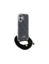 Hurtownia GSM - Etui Guess GUHCP16SHC4SEK Apple iPhone 16 hardcase Crossbody Cord 4G Print černý/black - GUE4073 - {ean13} - Hurt