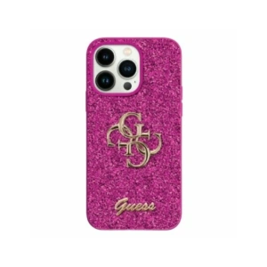 Etui Guess GUHCP16SHG4SGU Apple iPhone 16 hardcase Fixed Glitter Big 4G fioletowy/lpurple