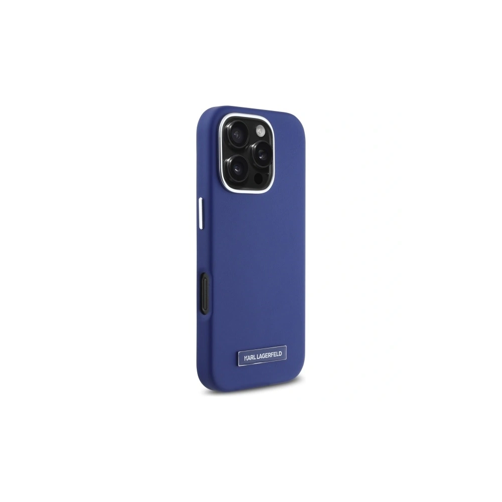 Hurtownia GSM - Etui Karl Lagerfeld KLHMP16XPGMSRPB Apple iPhone 16 Pro Max hardcase FW Metal Plate MagSafe modrý/blue - KLD21786 - {ean13} - Hurt