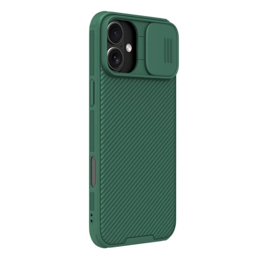 Etui Nillkin Camshield Pro Apple iPhone 16 Plus Dark Green/Ciemny Zielony