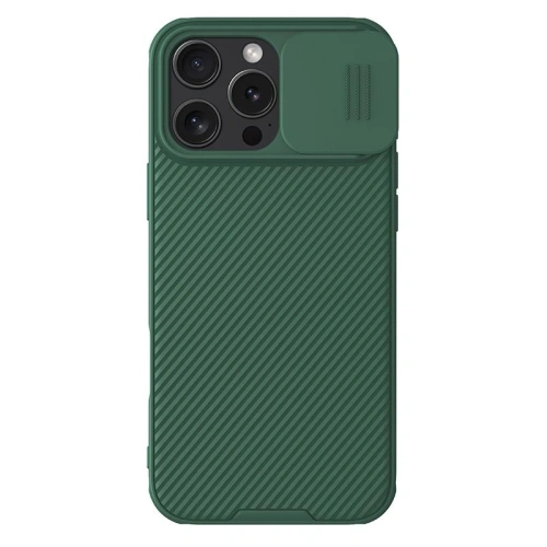 Etui Nillkin Camshield Pro Apple iPhone 16 Pro Max Dark Green/Ciemny Zielony