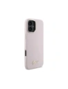 Hurtownia GSM - Etui Guess GUHCP16SSMBSLP Apple iPhone 16 hardcase silikonový script metalové logo a rám růžový/pink - GUE4075 - {ean13} - Hurt