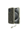 Guess GUHCP16XGF4GBR Apple iPhone 16 Pro Max Hartschale 4G Charms Kollektion braun