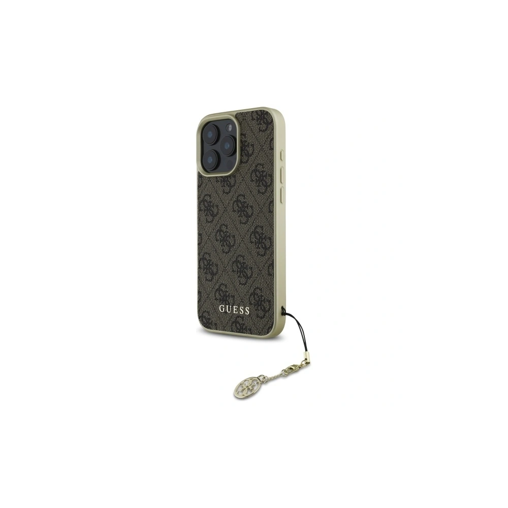 Hurtownia GSM - Guess GUHCP16XGF4GBR Apple iPhone 16 Pro Max Hartschale 4G Charms Kollektion braun - GUE4076 - {ean13} - Hurt