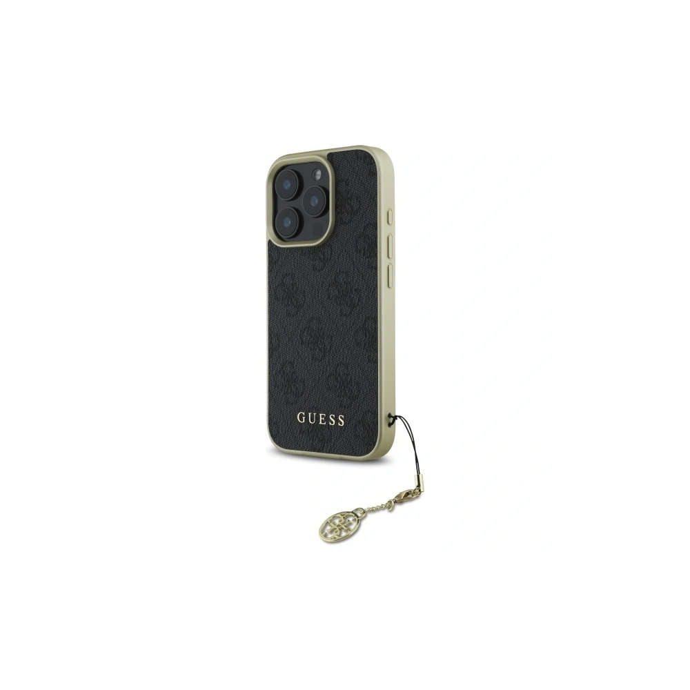 Hurtownia GSM - Etui Guess GUHCP16XGF4GGR Apple iPhone 16 Pro Max hardcase 4G Charms Collection černý/black - GUE4077 - {ean13} - Hurt