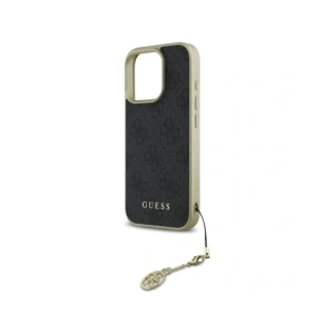 Etui Guess GUHCP16XGF4GGR Apple iPhone 16 Pro Max hardcase 4G Charms Collection czarny/black