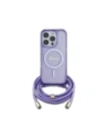 Hurtownia GSM - Guess GUHMP16LHCTSGNSU Apple iPhone 16 Pro hardcase Crossbody Cord Script MagSafe violet - GUE4079 - {ean13} - Hurt