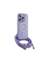 Hurtownia GSM - Guess GUHMP16LHCTSGNSU Apple iPhone 16 Pro hardcase Crossbody Cord Script MagSafe violet - GUE4079 - {ean13} - Hurt