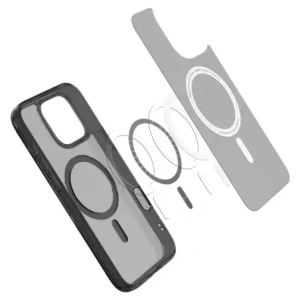 Etui Spigen Ultra Hybrid T Mag MagSafe Apple iPhone 16 Pro Max Frost Black