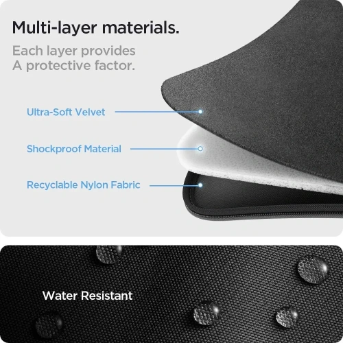 Torba na laptopa Etui Spigen Basic Pouch Laptop 15-16 Black