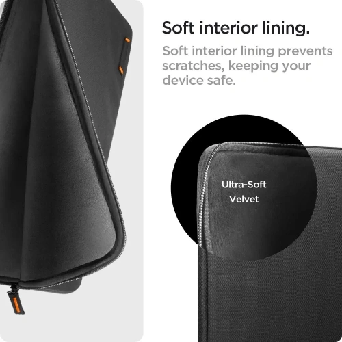 Torba na laptopa Etui Spigen Basic Pouch Laptop 15-16 Black