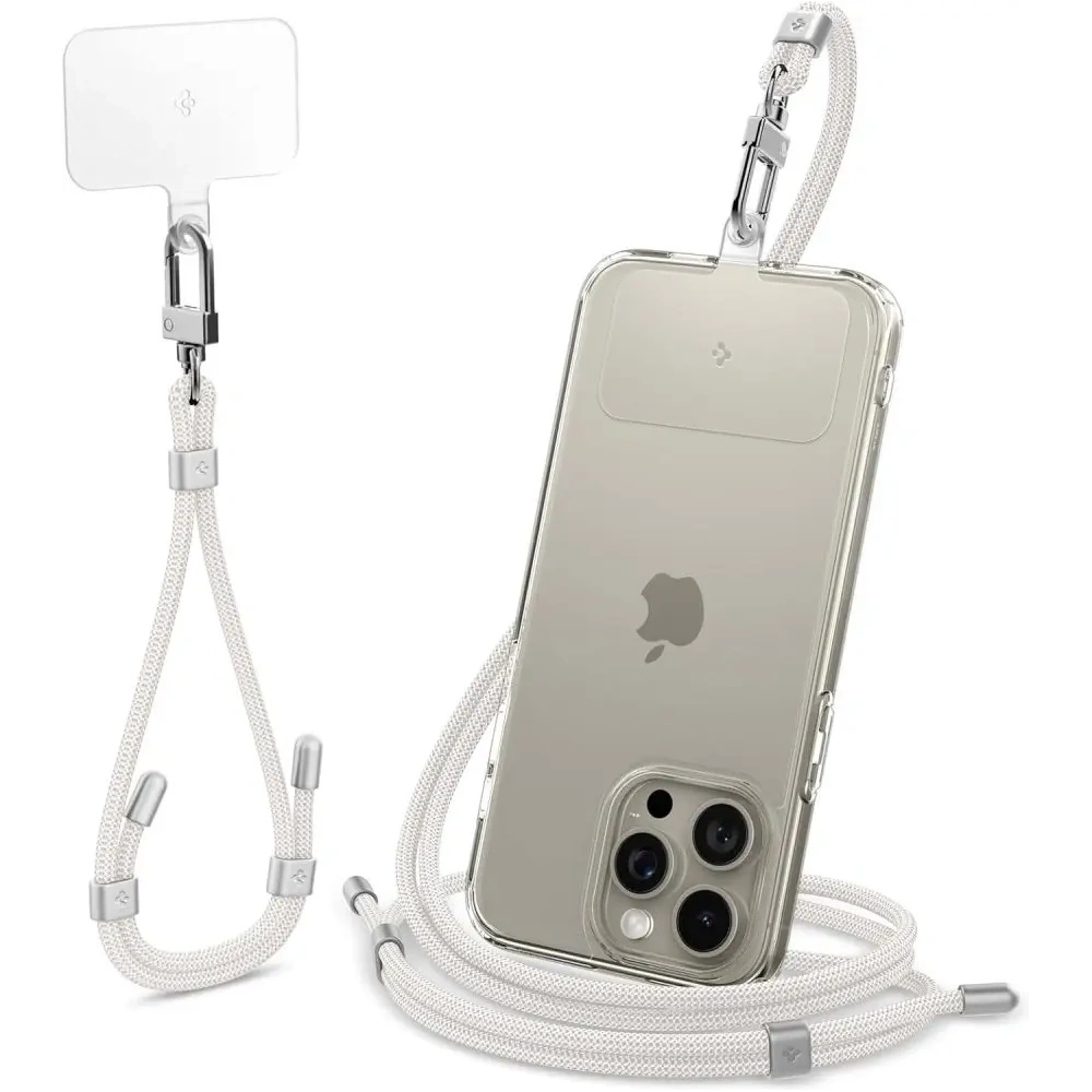Hurtownia GSM - Spigen Universelles Schulter- und Handgelenkband-Set Perlenweiß - SPN16519 - {ean13} - Hurt