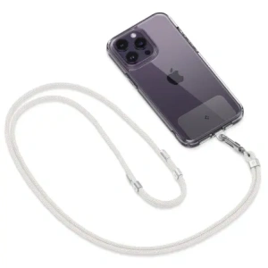 Smyczki Spigen Univerzální sada popruhů Crossbody a na zápěstí perleťově bílá