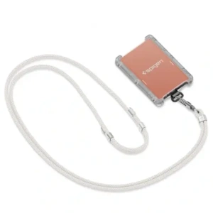 Smyczki Spigen Univerzální sada popruhů Crossbody a na zápěstí perleťově bílá