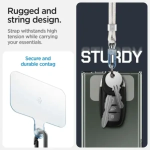 Hurtownia GSM - Spigen Univerzális Pánt Készlet Keresztpántos és Csuklós Gyöngyház Fehér - SPN16519 - {ean13} - Hurt