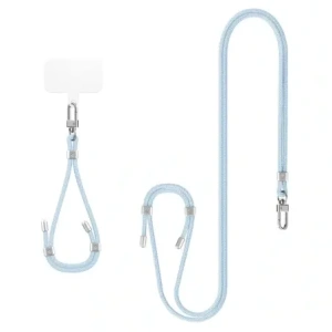 Smyčky Spigen Univerzální popruh Set Crossbody & Wrist Mute Blue