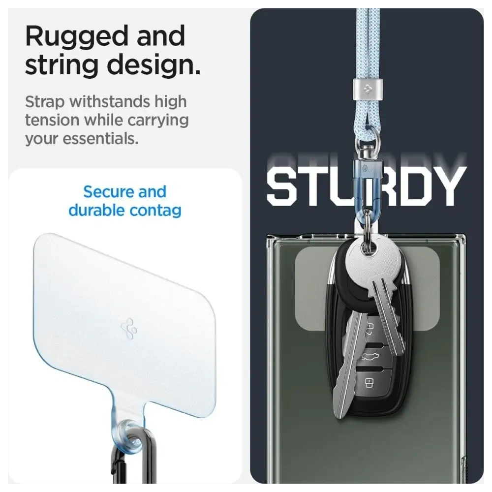 Hurtownia GSM - Spigen Universelles Tragegurt-Set Crossbody & Handgelenk Mute Blau - SPN16520 - {ean13} - Hurt