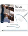 Hurtownia GSM - Spigen Universelles Tragegurt-Set Crossbody & Handgelenk Mute Blau - SPN16520 - {ean13} - Hurt