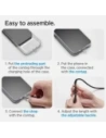 Wholesale Spigen Universal Strap Set Crossbody & Wrist Mute Blue - SPN16520 - {ean13} - Hurt