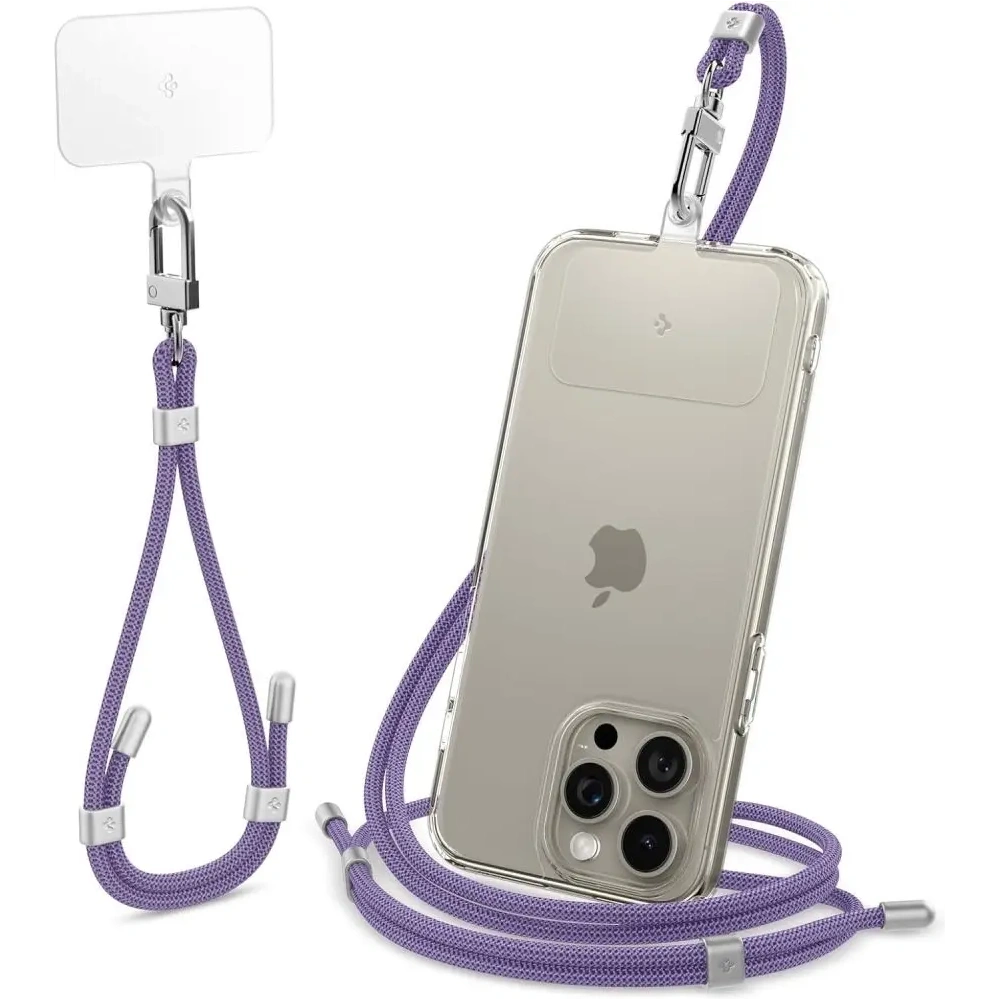 Hurtownia GSM - Smyczki Spigen Universal Strap Set Crossbody & Wrist Deep Purple - SPN16521 - {ean13} - Hurt