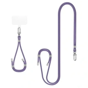 Smyczky Spigen Universal Strap Set Crossbody & Wrist Deep Purple