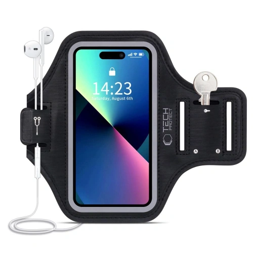 Uchwyt na ramię Tech-Protect M4 Universal Sport Armband Black
