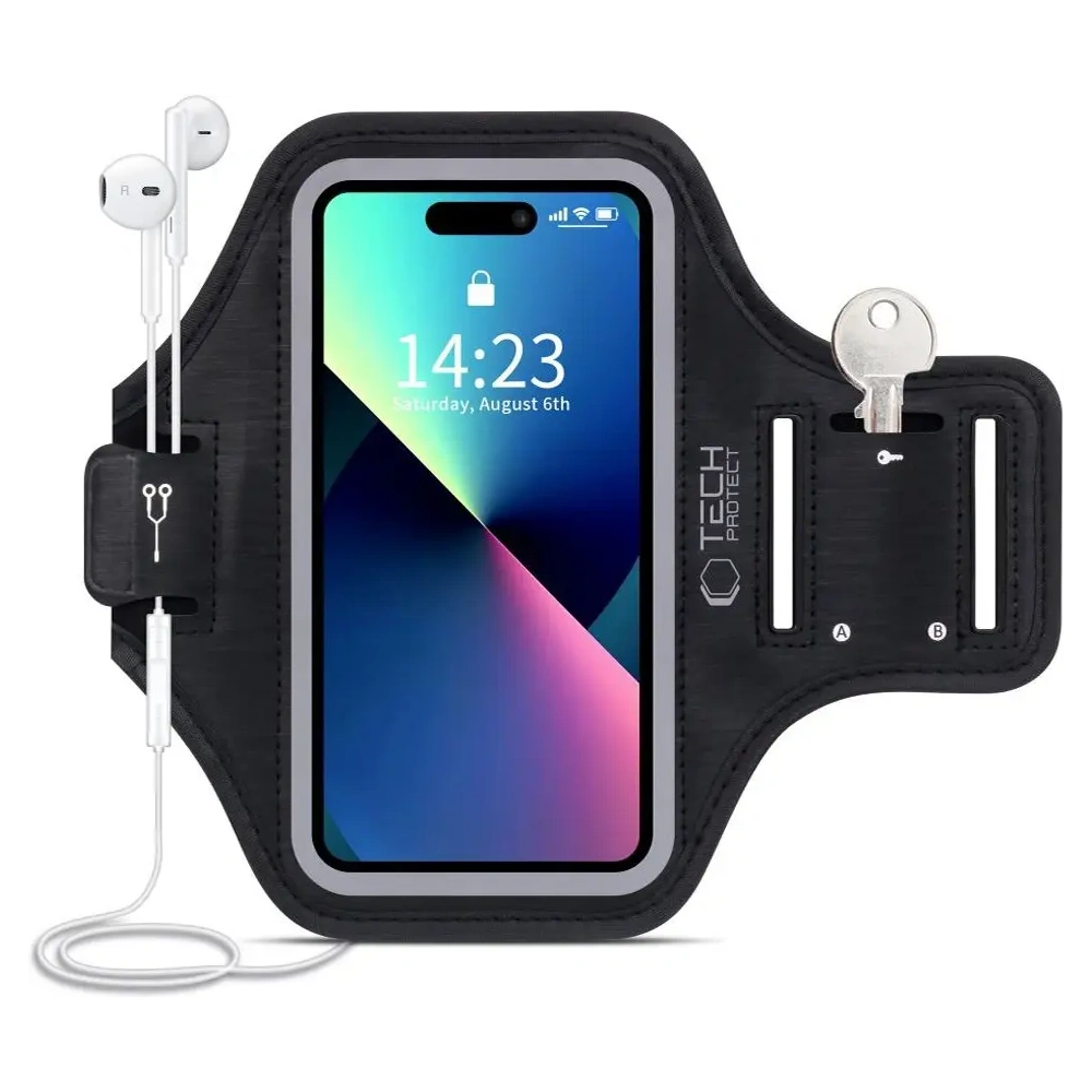 Hurtownia GSM - Tech-Protect M4 Univerzális Sportkarpánt Fekete - THP3413 - {ean13} - Hurt