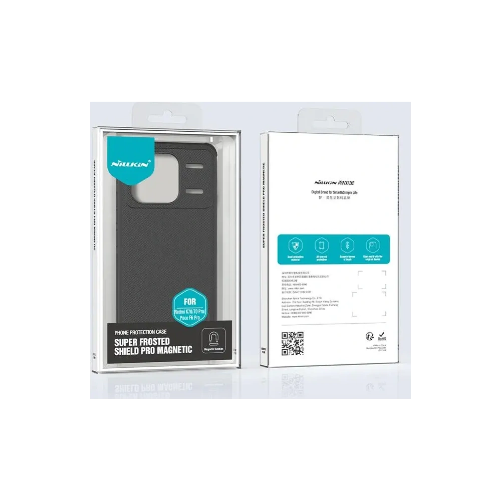 Wholesale Nillkin Super Shield Pro Magnetic Xiaomi Redmi K70 / K70 Pro / POCO F6 Pro Black - NLK1633 - {ean13} - Hurt