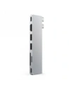 Hub Satechi Pro Hub Slim s dvojitým USB-C pro MacBook (USB 4, HDMI, 2xUSB-A, SD/microSD, USB-C) (stříbrný)