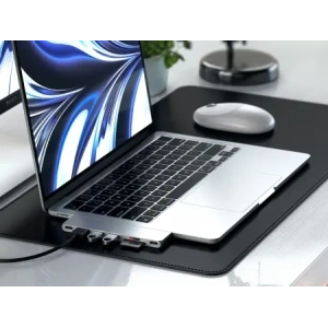 Hurtownia GSM - Satechi Pro Hub Slim dupla USB-C-vel MacBookhoz (USB 4, HDMI, 2xUSB-A, SD/microSD, USB-C) (ezüst) - STH157 - {ean13} - Hurt