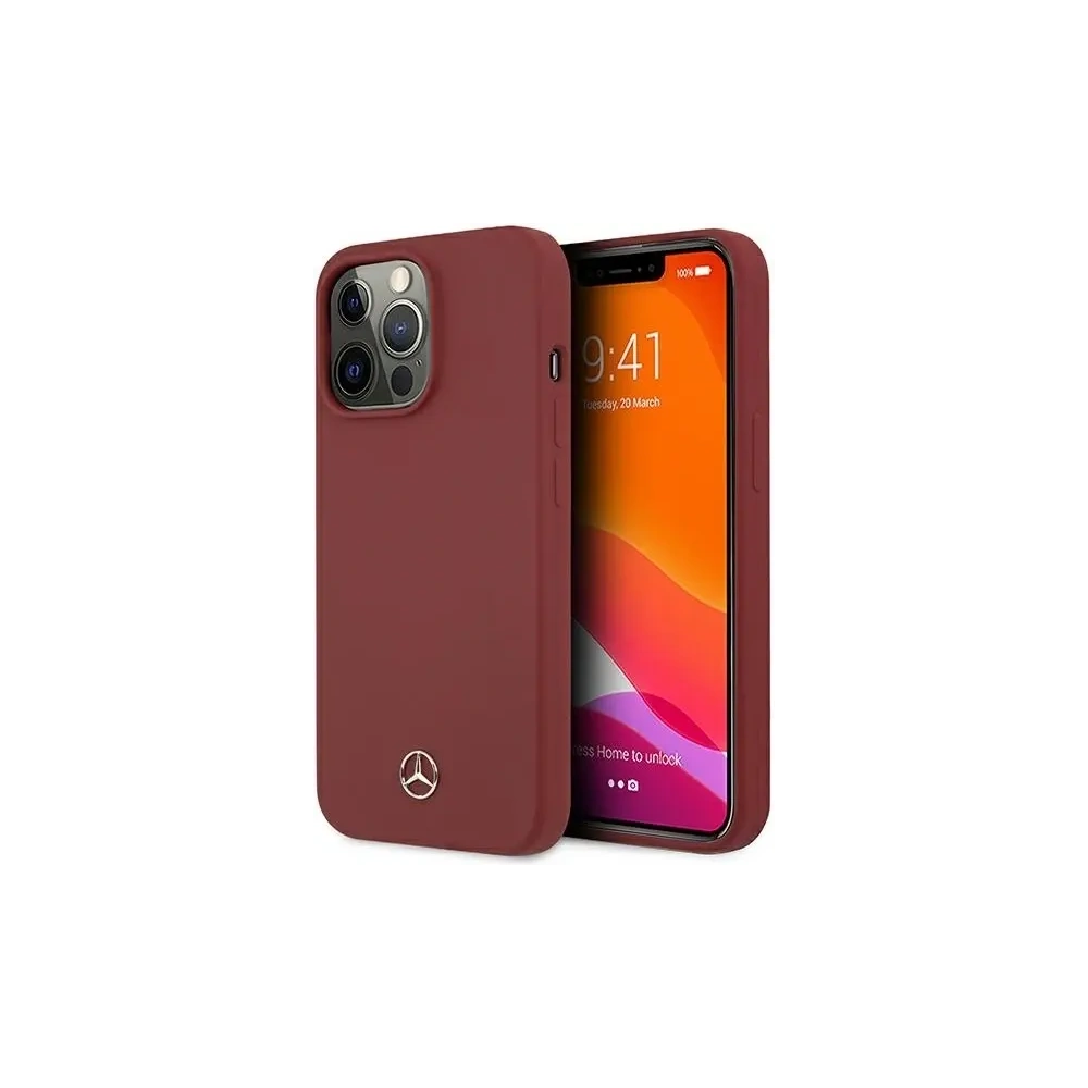 Hurtownia GSM - Mercedes MEHCP13XSILRE Apple iPhone 13 Pro Max Hartschale Silikonlinie rot - MRS124 - {ean13} - Hurt