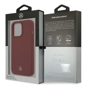 Hurtownia GSM - Etui Mercedes MEHCP13XSILRE Apple iPhone 13 Pro Max hardcase Silicone Line červený/red - MRS124 - {ean13} - Hurt