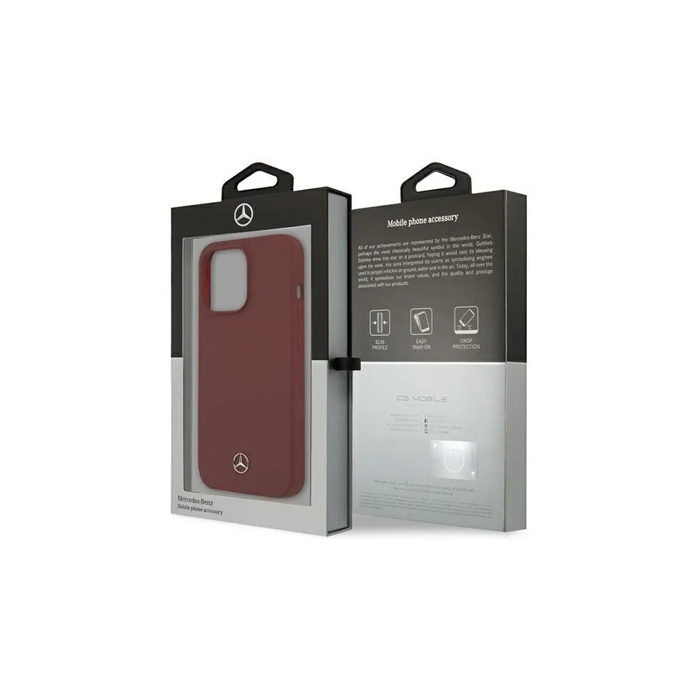Hurtownia GSM - Mercedes MEHCP13XSILRE Apple iPhone 13 Pro Max Hartschale Silikonlinie rot - MRS124 - {ean13} - Hurt