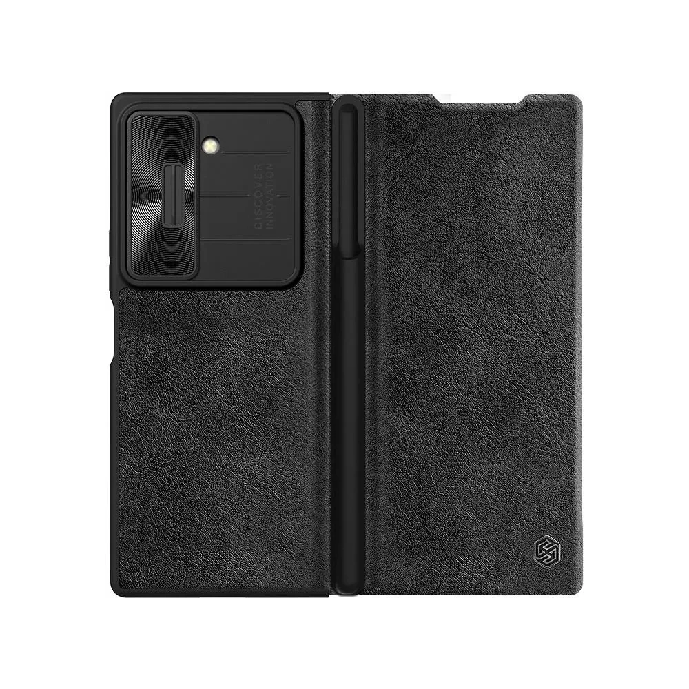 Hurtownia GSM - Etui Nillkin Qin Pro Leather Case Samsung Galaxy Z Fold 6 black/czarny - NLK1634 - {ean13} - Hurt