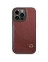 Hurtownia GSM - Etui Mercedes MEHCP14L8ROLR Apple iPhone 14 Pro hardcase Leather Wave Patern czerwony/red - MRS127 - {ean13} - Hurt