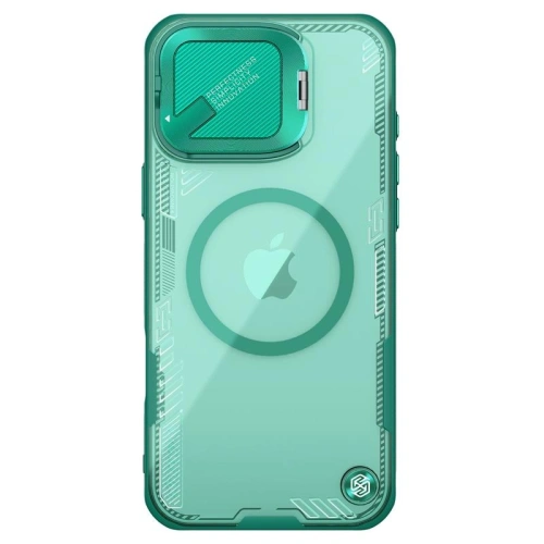 Etui Nillkin Iceblade Prop Magnetic Case Apple iPhone 16 Pro Max green/zielony