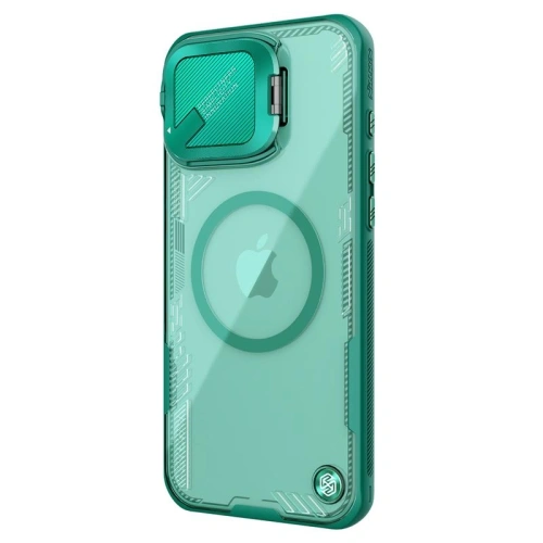 Etui Nillkin Iceblade Prop Magnetic Case Apple iPhone 16 Pro Max green/zielony