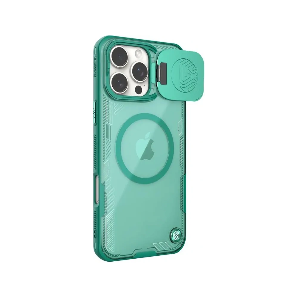 Hurtownia GSM - Nillkin Iceblade Prop Magnetisches Gehäuse Apple iPhone 16 Pro Max grün - NLK1644 - {ean13} - Hurt