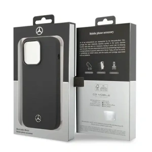 Hurtownia GSM - Etui Mercedes MEHCP14LSILBK Apple iPhone 14 Pro hardcase Silicone Line czarny/black - MRS131 - {ean13} - Hurt