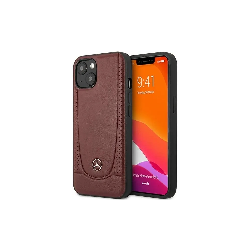 Hurtownia GSM - Mercedes MEHCP14MARMRE Apple iPhone 14 Plus / 15 Plus Hardcase Leder Urban Bengale rot - MRS133 - {ean13} - Hurt