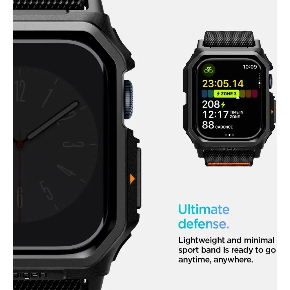 Hurtownia GSM - Spigen Lite Fit Pro Apple Watch 10 46mm Matt Fekete - SPN16523 - {ean13} - Hurt
