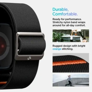 Hurtownia GSM - Etui Spigen Lite Fit Pro Apple Watch 10 46mm matně černé - SPN16523 - {ean13} - Hurt