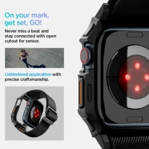 Hurtownia GSM - Etui Spigen Lite Fit Pro Apple Watch 10 46mm matně černé - SPN16523 - {ean13} - Hurt